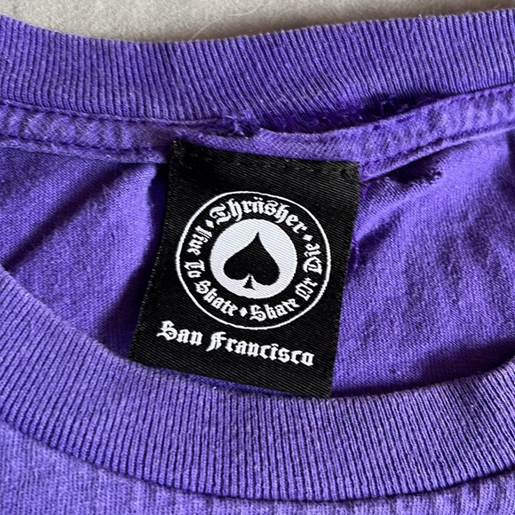 purple thrasher tee - Picture 2 of 3